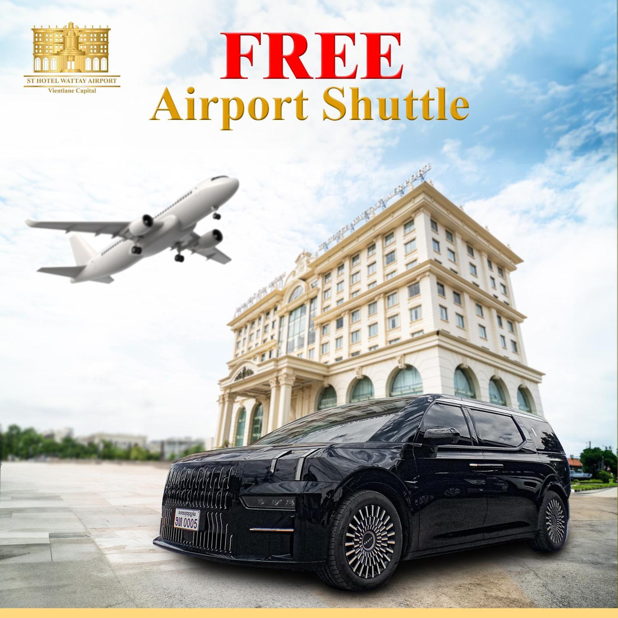 St Hotel Wattay Airport Vientiane Eksteriør billede